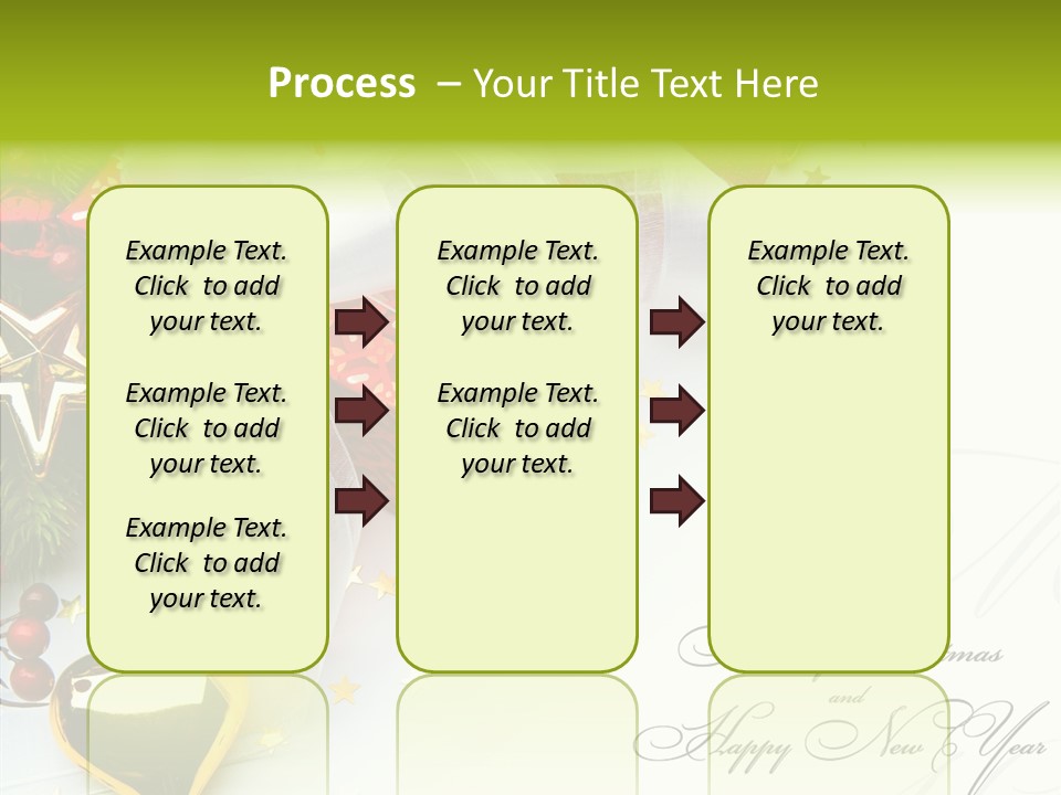 Design Tree Border PowerPoint Template