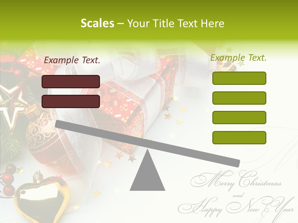 Design Tree Border PowerPoint Template