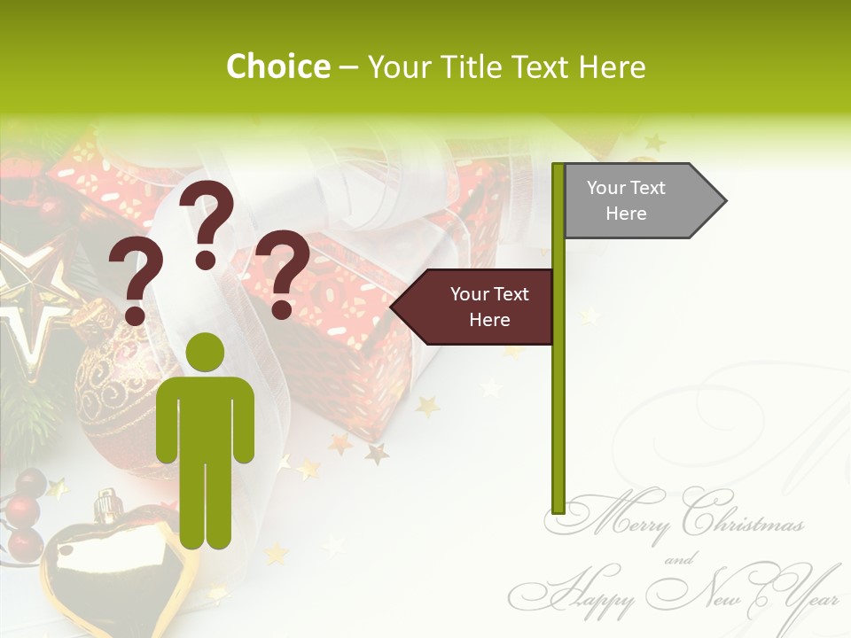 Design Tree Border PowerPoint Template