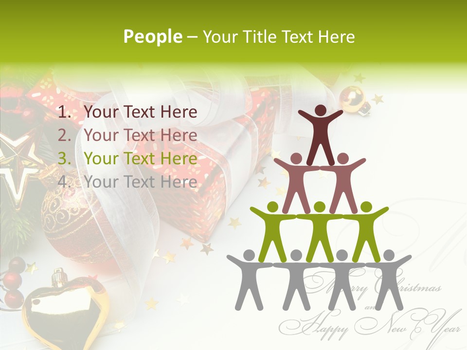 Design Tree Border PowerPoint Template