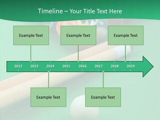 Cloth Billiard Indoors PowerPoint Template