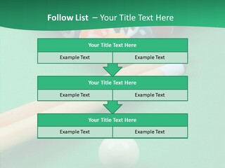 Cloth Billiard Indoors PowerPoint Template