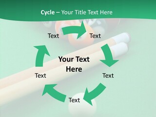 Cloth Billiard Indoors PowerPoint Template