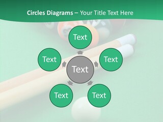 Cloth Billiard Indoors PowerPoint Template