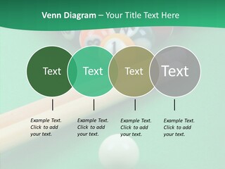 Cloth Billiard Indoors PowerPoint Template