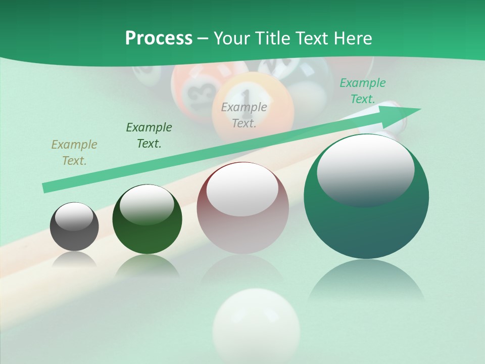 Cloth Billiard Indoors PowerPoint Template