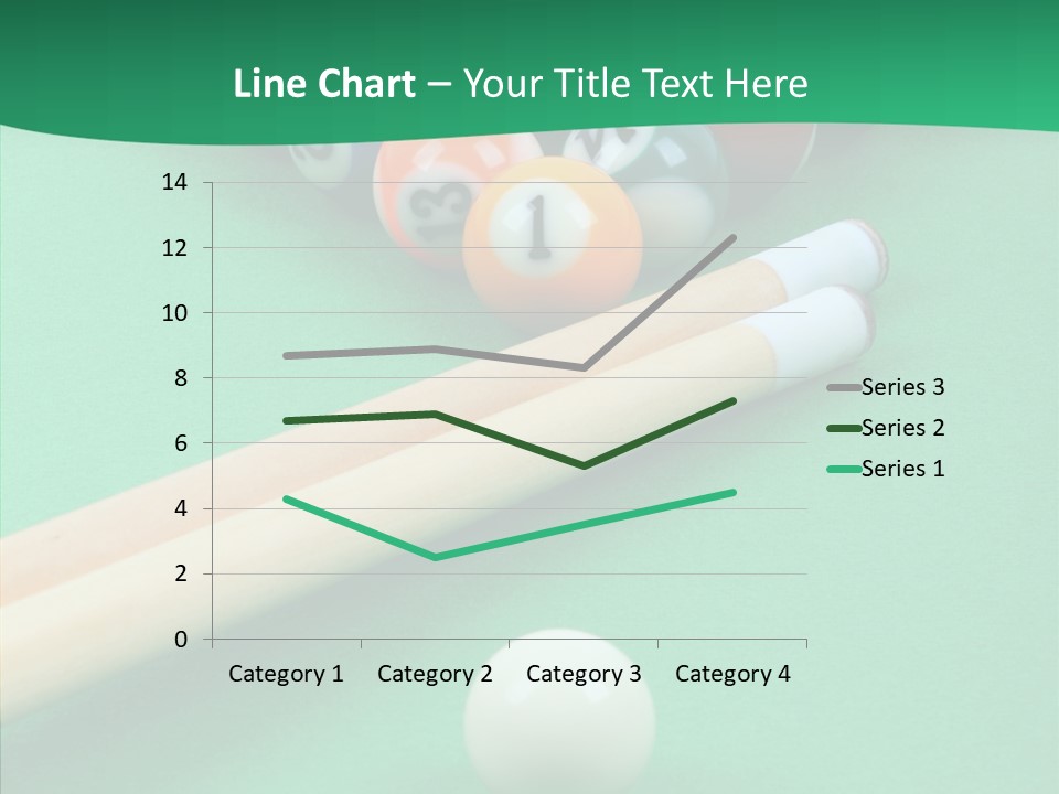 Cloth Billiard Indoors PowerPoint Template