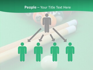 Cloth Billiard Indoors PowerPoint Template