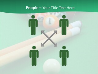 Cloth Billiard Indoors PowerPoint Template