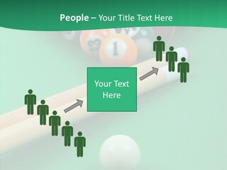 Cloth Billiard Indoors PowerPoint Template