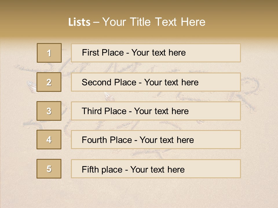 Year Relaxation Climate PowerPoint Template
