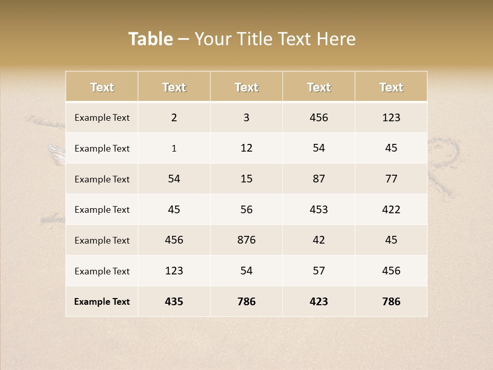 Year Relaxation Climate PowerPoint Template