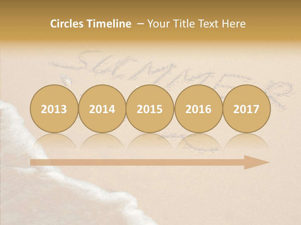Textured Sign Contemporary PowerPoint Template