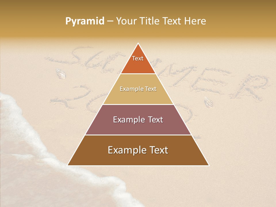 Textured Sign Contemporary PowerPoint Template