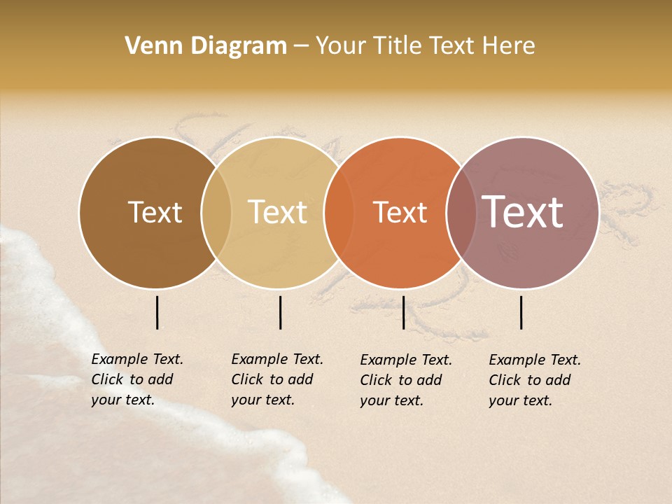 Textured Sign Contemporary PowerPoint Template