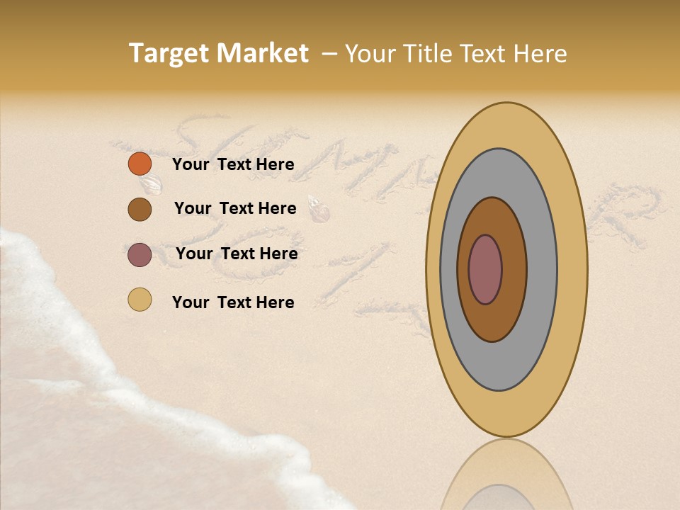 Textured Sign Contemporary PowerPoint Template