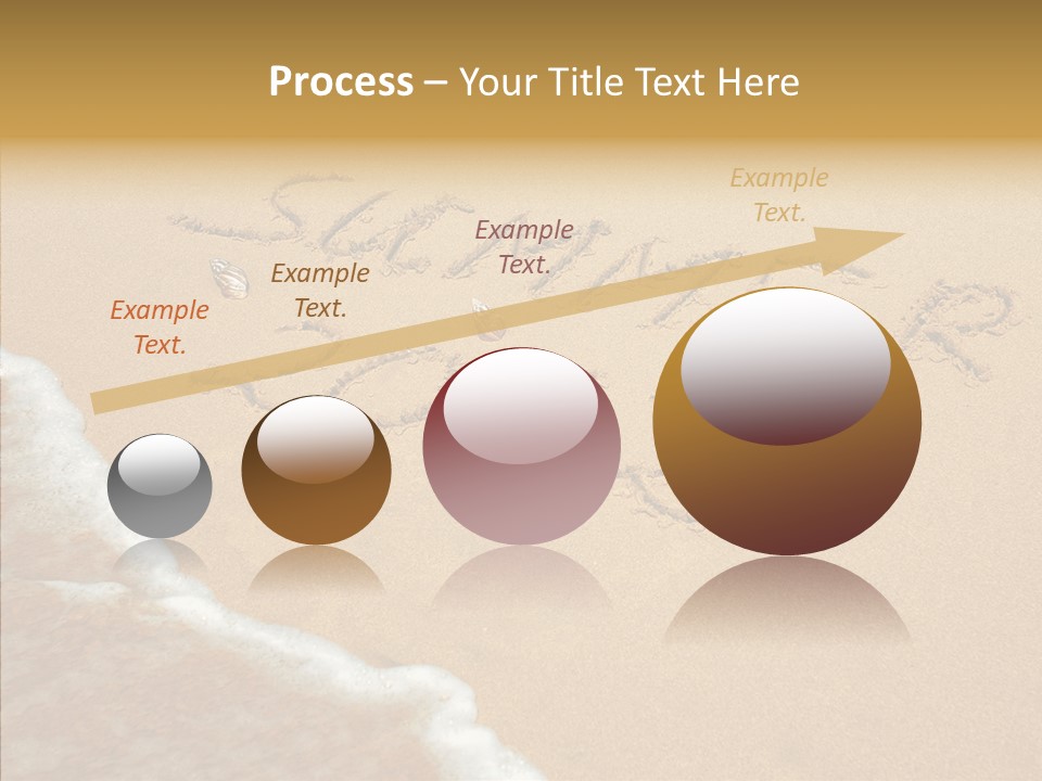 Textured Sign Contemporary PowerPoint Template