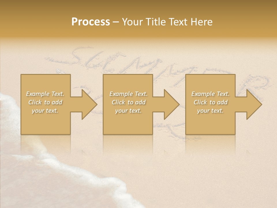Textured Sign Contemporary PowerPoint Template
