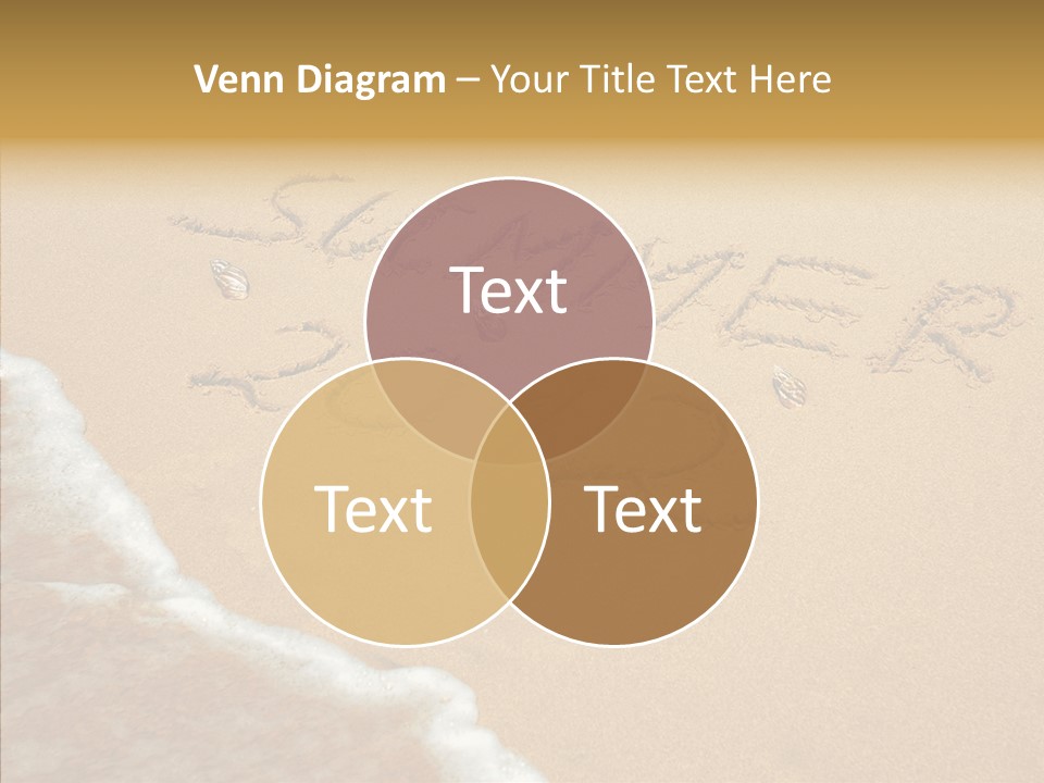 Textured Sign Contemporary PowerPoint Template