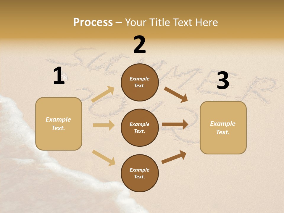 Textured Sign Contemporary PowerPoint Template