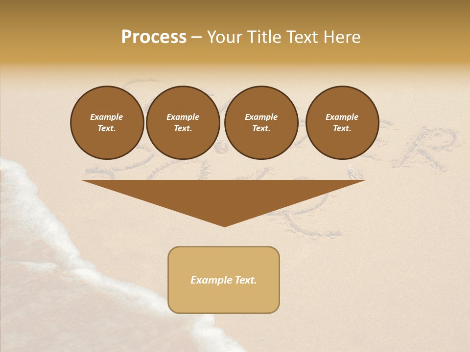 Textured Sign Contemporary PowerPoint Template