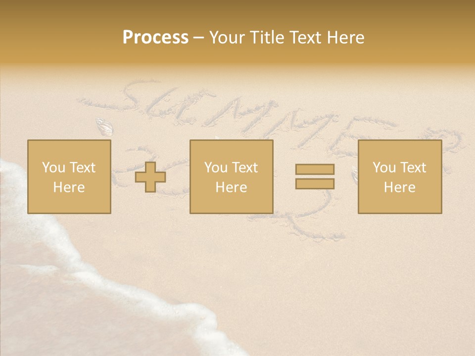 Textured Sign Contemporary PowerPoint Template