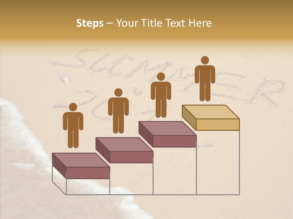 Textured Sign Contemporary PowerPoint Template