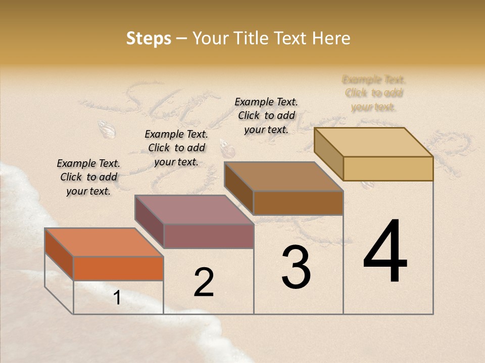 Textured Sign Contemporary PowerPoint Template