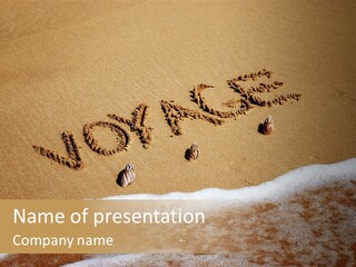 Style Language Brown PowerPoint Template