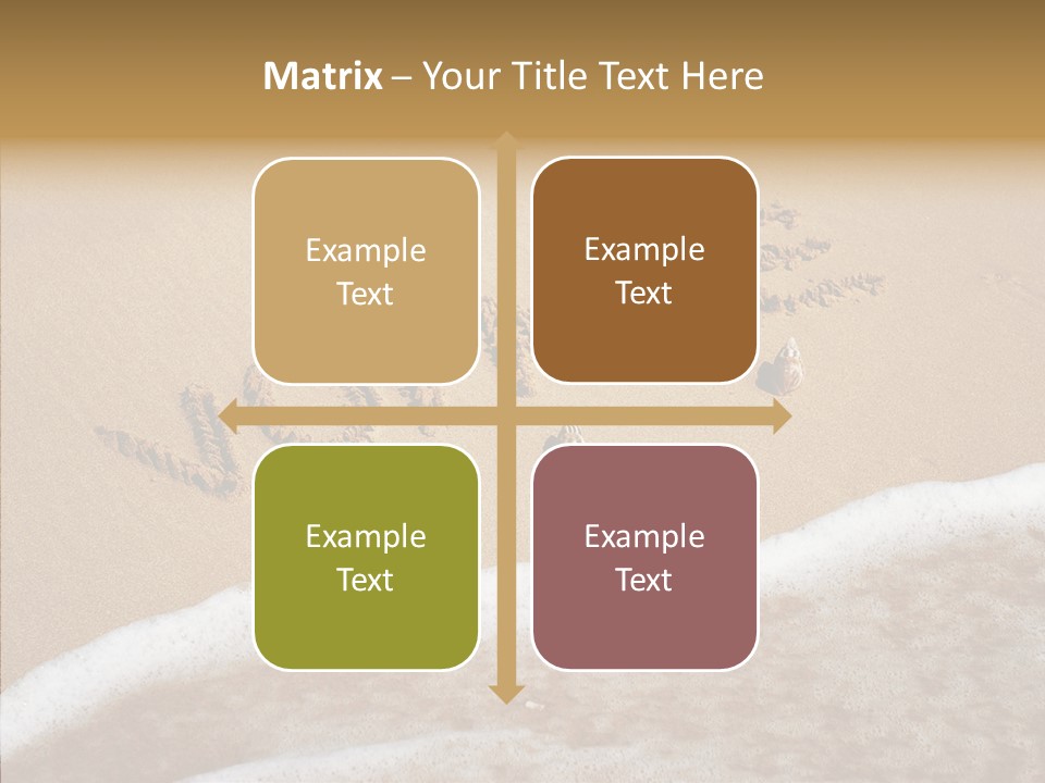 Style Language Brown PowerPoint Template