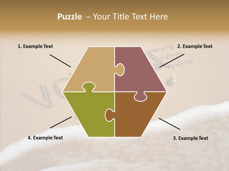 Style Language Brown PowerPoint Template