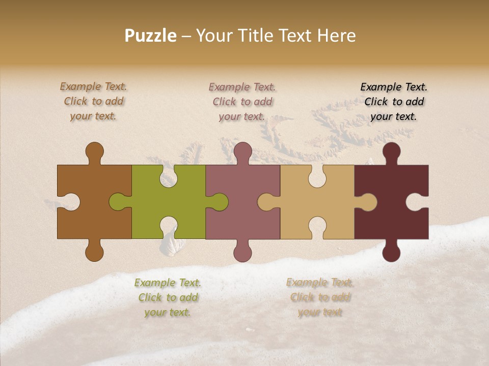 Style Language Brown PowerPoint Template
