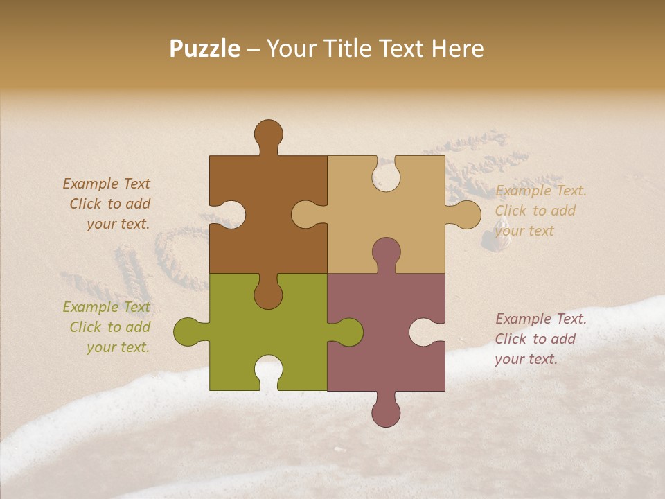 Style Language Brown PowerPoint Template