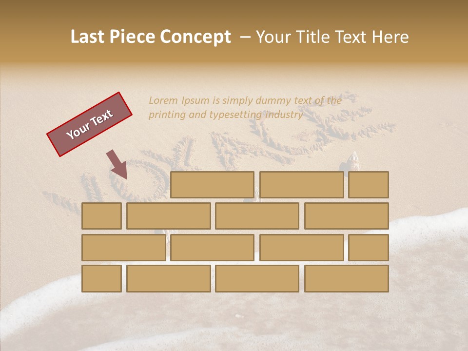 Style Language Brown PowerPoint Template
