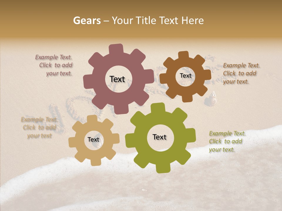 Style Language Brown PowerPoint Template