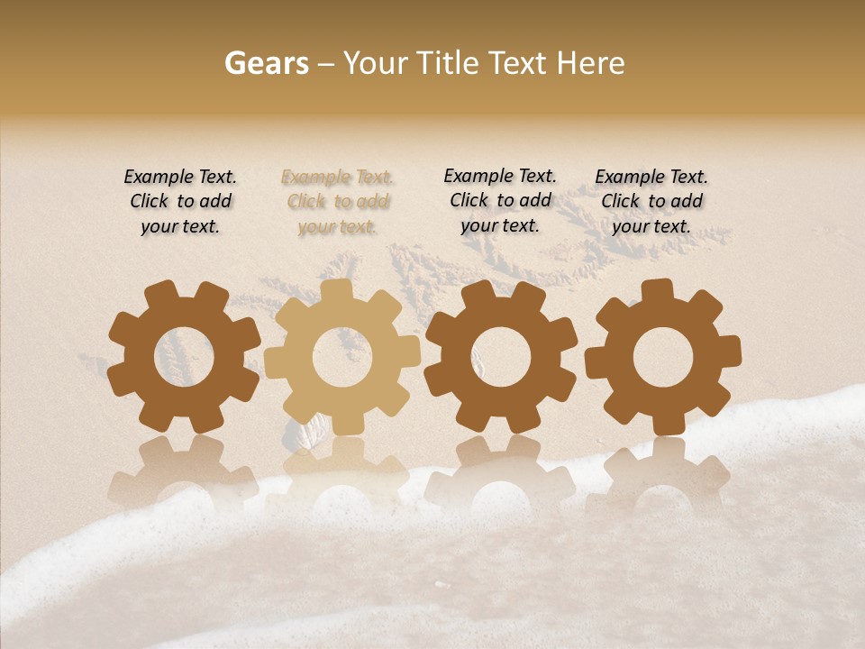 Style Language Brown PowerPoint Template