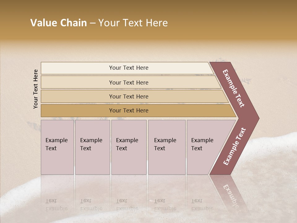 Style Language Brown PowerPoint Template