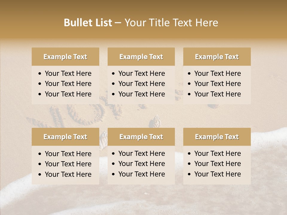 Style Language Brown PowerPoint Template