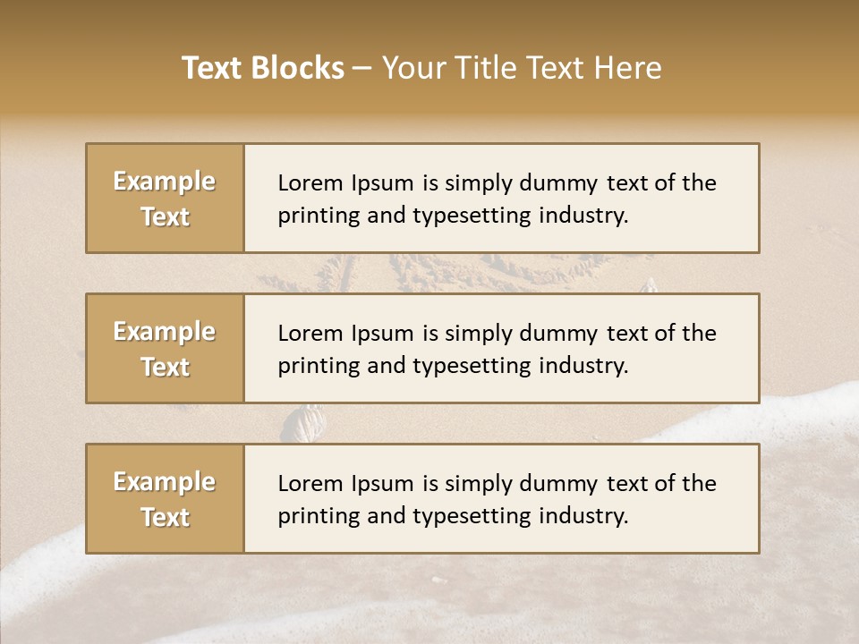 Style Language Brown PowerPoint Template