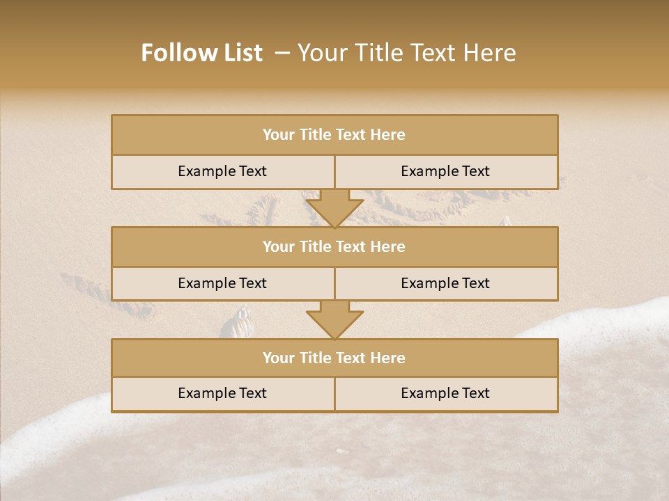 Style Language Brown PowerPoint Template
