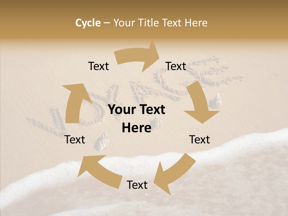 Style Language Brown PowerPoint Template