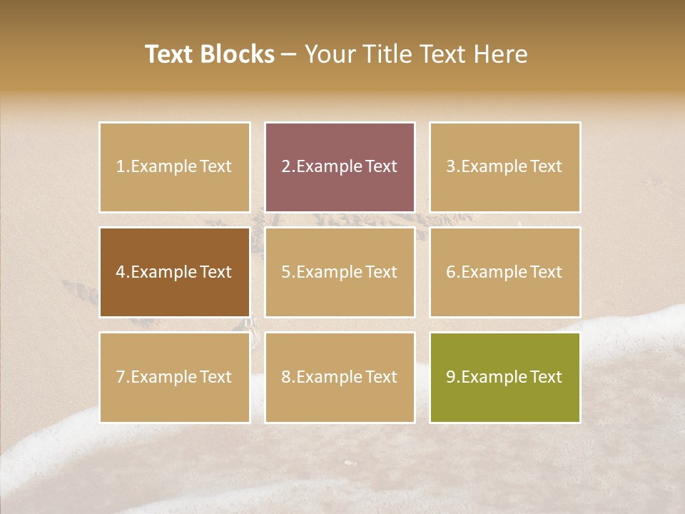 Style Language Brown PowerPoint Template