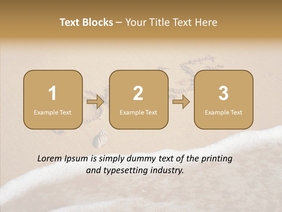 Style Language Brown PowerPoint Template