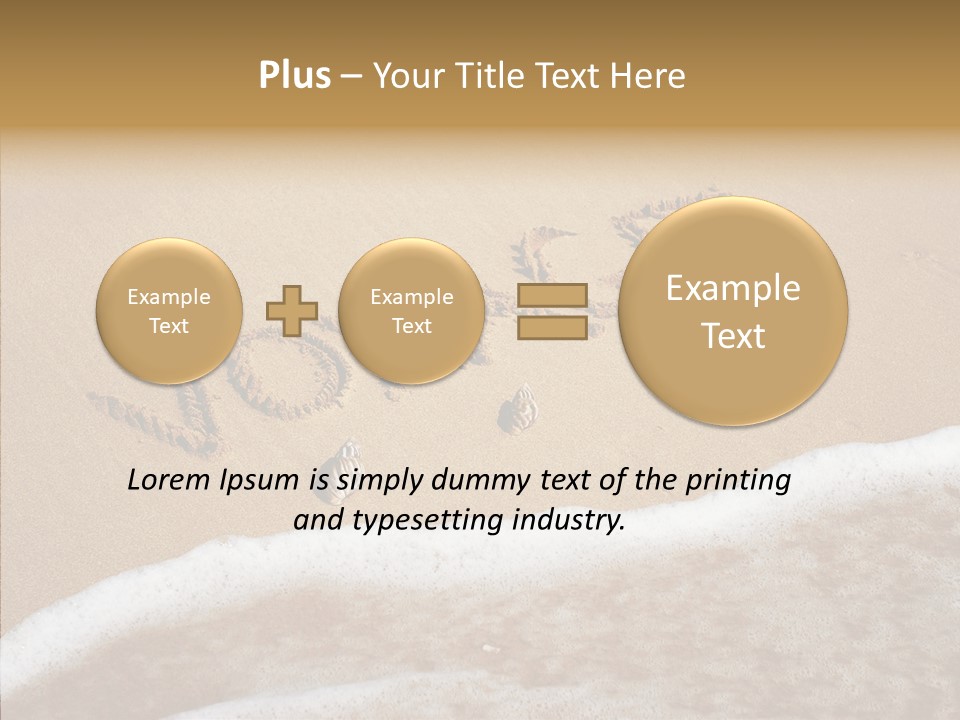 Style Language Brown PowerPoint Template
