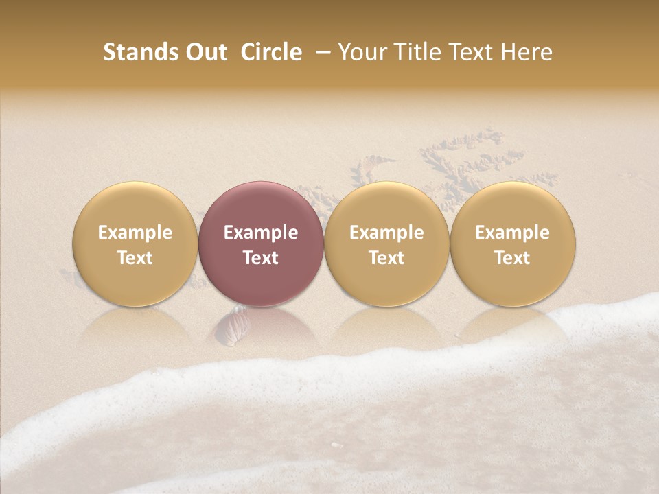 Style Language Brown PowerPoint Template