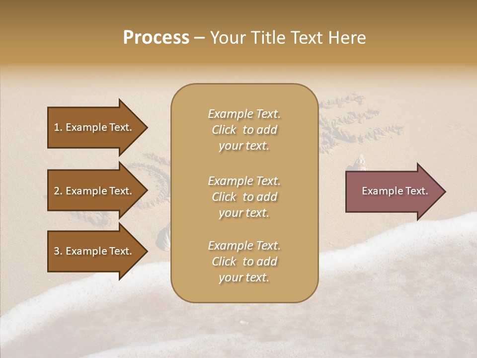 Style Language Brown PowerPoint Template
