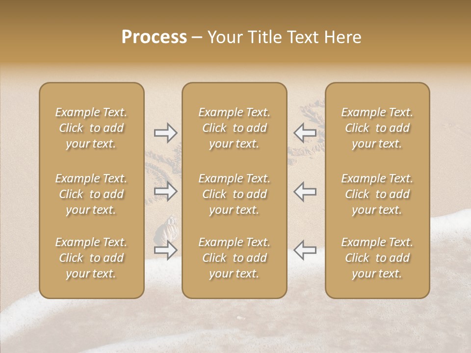 Style Language Brown PowerPoint Template