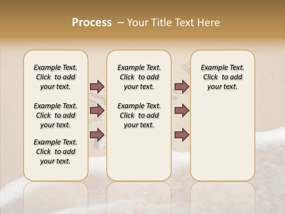 Style Language Brown PowerPoint Template
