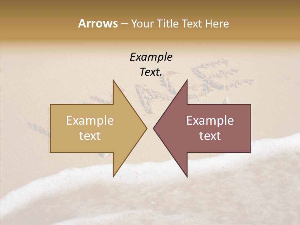 Style Language Brown PowerPoint Template