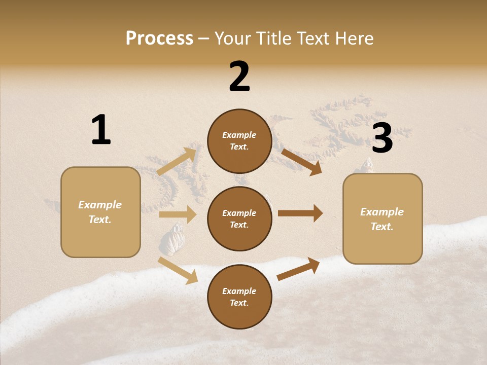 Style Language Brown PowerPoint Template